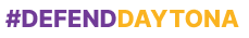 Defend Daytona Logo